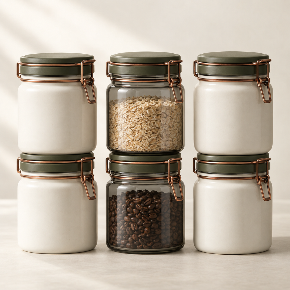Orin Modular Pantry Canister Set complete product view