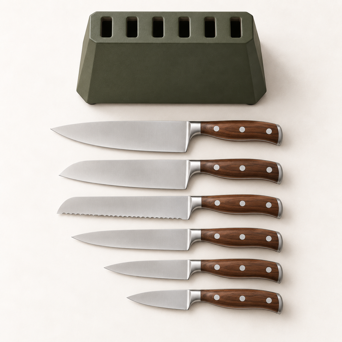 Serein Precision Knife Block complete configuration view