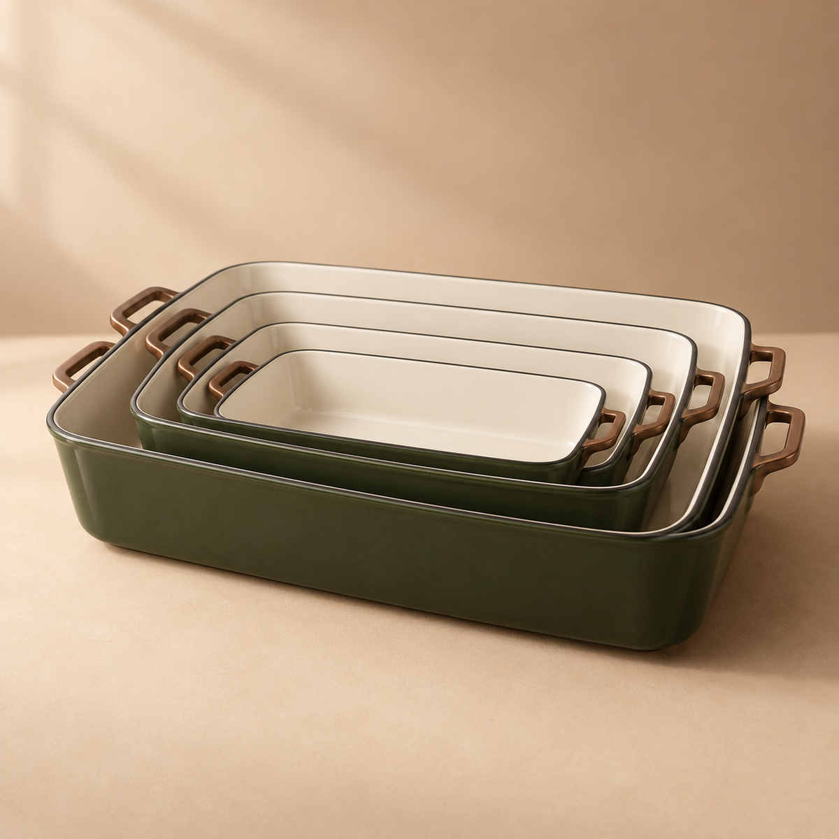 Mirove Enamel Bakeware Set complete product view