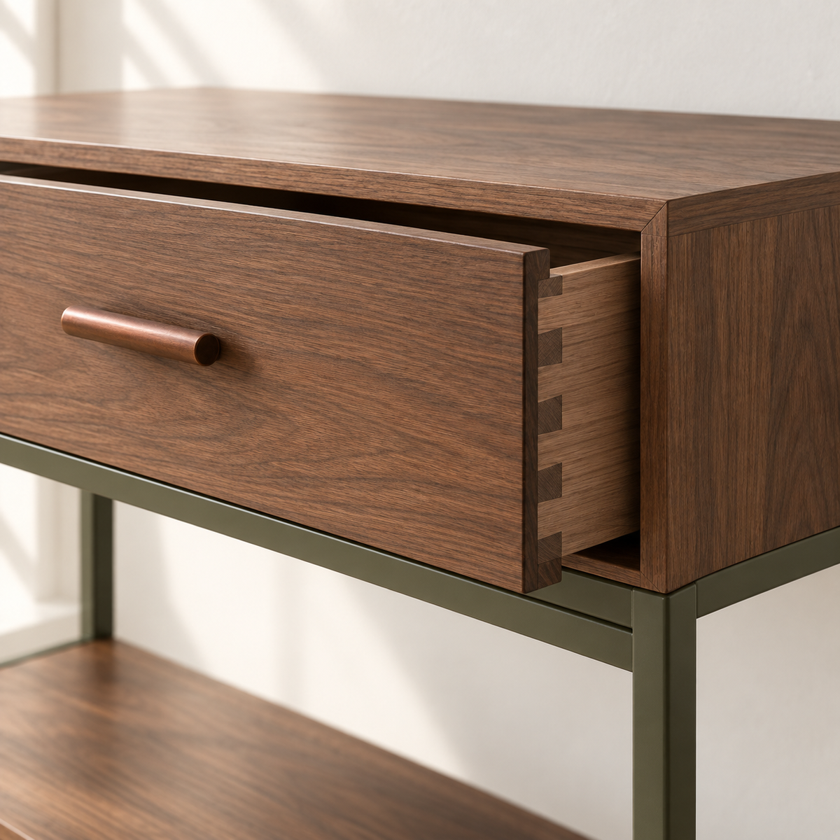 Solmere Entryway Console detail view