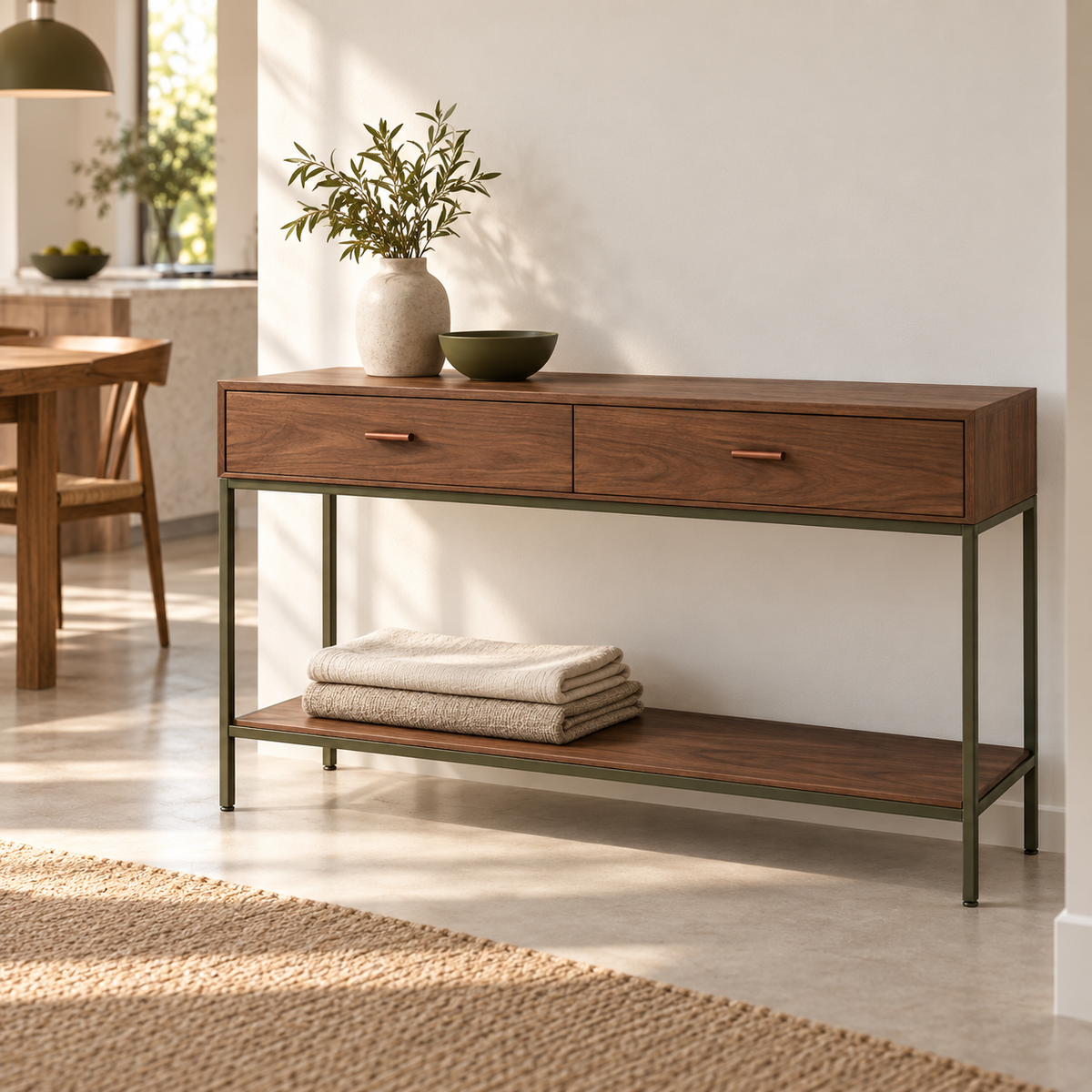 Solmere Entryway Console lifestyle view